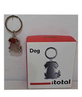 Portachiavi in metallo CANE I-TOTAL
