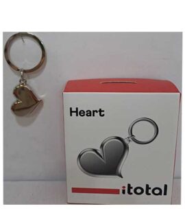 Portachiavi in metallo CUORE I-TOTAL