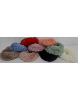 Elastico per capelli in ecopelliccia
