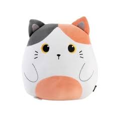 Cuscino verticale GATTO arancio-bianco-grigio I-TOTAL