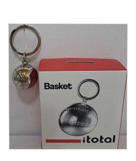 Portachiavi in metallo PALLONE BASKET I-TOTAL