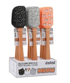 Spatola in silicone gatti I-TOTAL