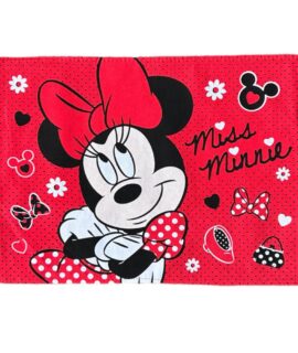 Tovaglia colazione/merenda MINNIE in tessuto