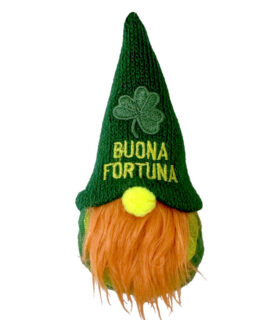Gnomo portafortuna con nomi o frasi