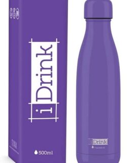 Borraccia in acciaio VIOLA 500 ml I-Drink