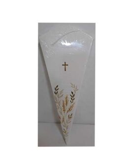 Cono portaconfetti COMUNIONE/CRESIMA