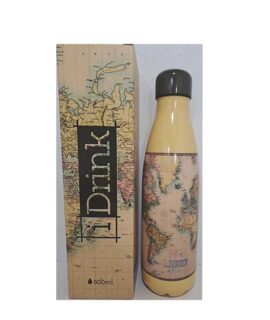 Borraccia in acciaio MAPPE 2 500 ml I-Drink