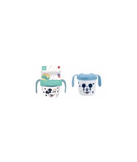 Tazza TOPOLINO primi sorsi con beccuccio e manici 250 ml