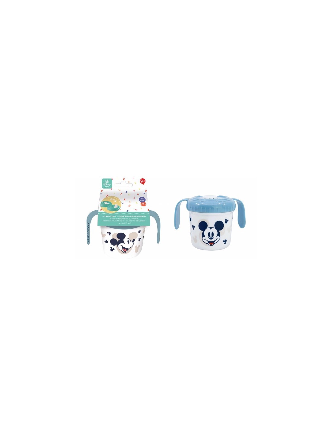 mickey-st10485-tazza-primi-sorsi-con-beccuccio-e-manici