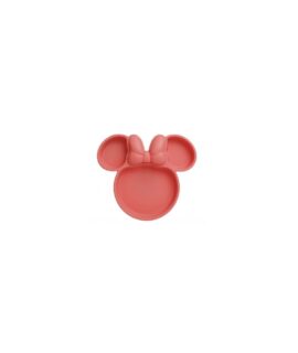 Piatto sagoma testa di MINNIE in plastica riutilizzabile