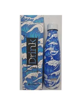 Borraccia in acciaio ONDE DEL MARE 500 ml I-Drink