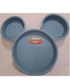 Piatto sagoma testa di TOPOLINO in plastica riutilizzabile