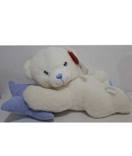 Peluche orsetto sdraiato con stella celeste