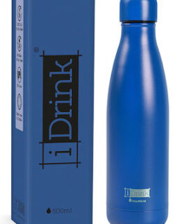 Borraccia in acciaio BLU 500 ml I-Drink