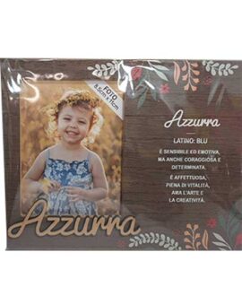 Cornice personalizzata AZZURRA