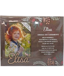 Cornice personalizzata ELISA