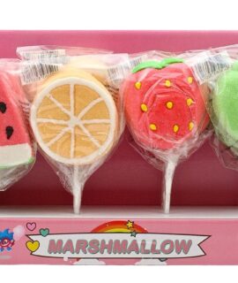 Lecca lecca in marshmallow FRUTTA