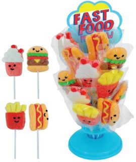 Lecca lecca in marshmallow FAST FOOD