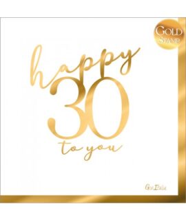 Tovagliolo di carta 30 anni
