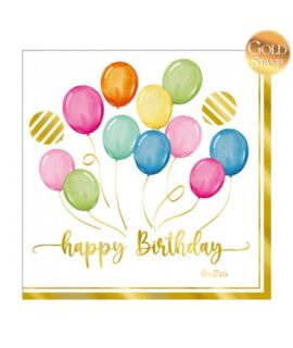 Tovagliolo di carta Birthday Balloon