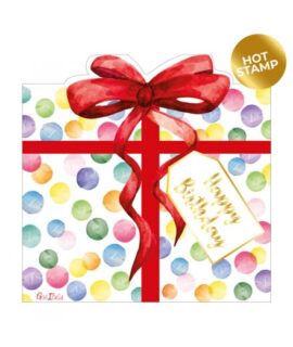 Tovagliolo Happy Birthday Gift  GIVI