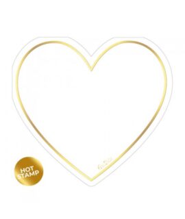 Tovagliolo cuore bianco GIVI