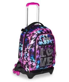 Zaino Trolley SEVEN 3 ruote GLOW LOVE