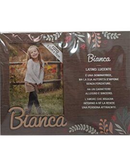 Cornice personalizzata BIANCA