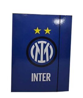 Cartella elastico INTER 2 stelle con scritta