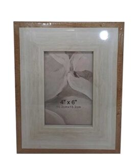 Cornice portafoto AVORIO-MARRONE