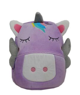 Zaino asilo SJ GANG in peluche UNICORNO