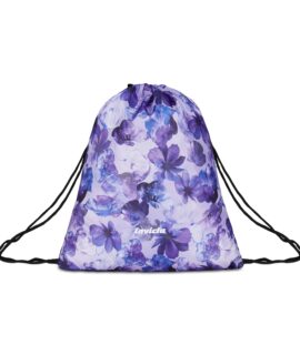 Sacca INVICTA con fiori lilla