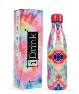 Borraccia in acciaio TIE DYE 500 ml I-Drink