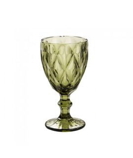 Calice in vetro VERDE SALVIA 240 ml GIVI ITALIA