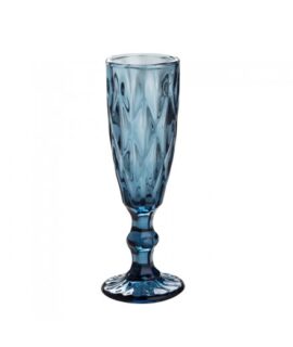Flute in vetro BLU MIRTILLO 150 ml GIVI ITALIA
