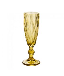 Flute in vetro GIALLO MIELE 150 ml GIVI ITALIA