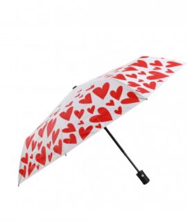 Ombrello I-TOTAL cuori rossi