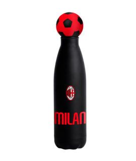 Borraccia squadra MILAN con pallone