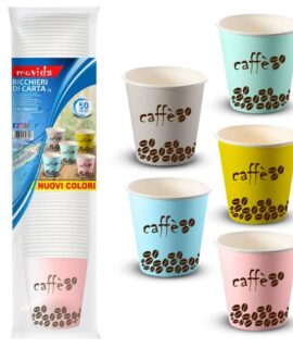 Bicchiere di carta da caffè monocolore