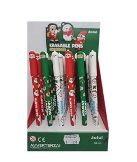Penna cancellabile Natale I-TOTAL