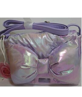 Tracollina CAMOMILLA lilla con fiocco