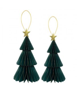 2 Decorazioni Albero Verde GIVI ITALIA