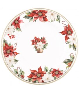 Sottopiatto STELLA DI NATALE 33 cm GIVI ITALIA