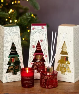 Set diffusore aroma + candela Aroma Set Merry Christmas