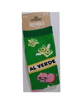 Calzini ironiks Clearco AL VERDE