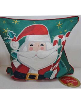 Panettone Milano FLAMIGNI con fodera cuscino BABBO NATALE