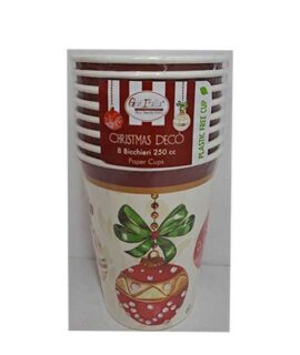 Bicchiere Palline di Natale GIVI ITALIA