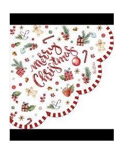 Tovagliolo Merry Christmas GIVI ITALIA