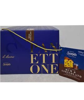 Panettone Rum e Cioccolato SCARPATO