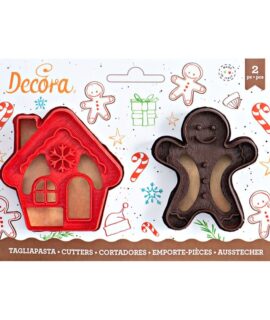 Tagliapasta Omino gingerbread e casa DECORA